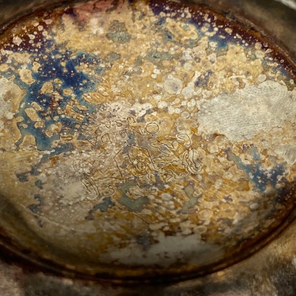 Vintage Oneida Silverplated Creamer & Sugar Set - Picture 5 of 13